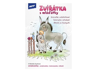 Omalovánky MFP Zvířátka s mláďátky
