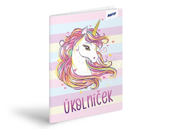 MFP Úkolníček Jednorožec Unicorn A5