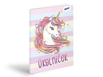 MFP Úkolníček Jednorožec Unicorn A5