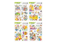 Okenní fólie velikonoční VE011 30x42cm s glitrem