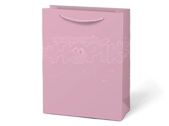 Taška MFP dárková T 4 kraft 180x230x100 fialová