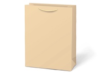 Taška MFP dárková T 5 kraft 260x320x100 béžová