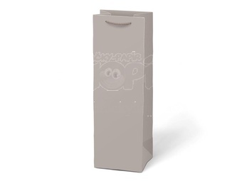 Taška MFP dárková T12 kraft 120x360x90 šedá