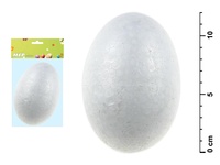 Velikonoční Vajíčko polystyrénové hladké 12cm