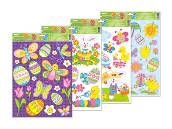 Okenní fólie velikonoce VE002 30x42cm