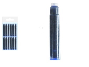 Inkoustové zásobníky modré 12 ks v sáčku