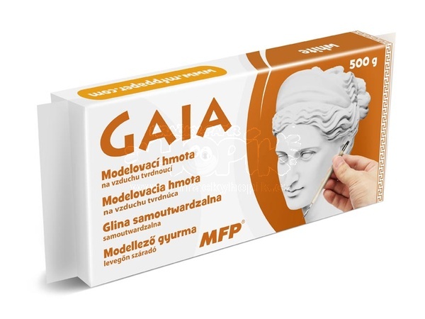 Modelovací hmota GAIA 500g bílá