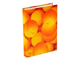 Pořadač A5 4kr. lamino pomeranče