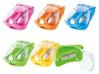 MFP Ořezávátko plastové se zásobníkem různé barvy