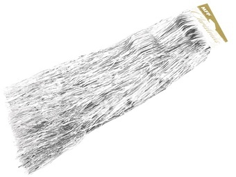 Lameta vánoční bílá metal