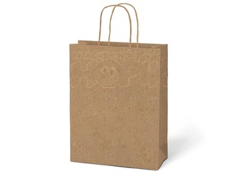 Taška MFP dárková T4 kraft 180x230x100 natur