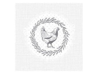 Ubrousek P 33x33 velikonoce MES200735