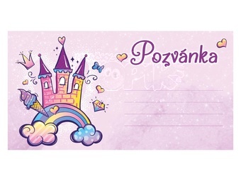 Pozvánka P024 (10ks) (190x100mm)