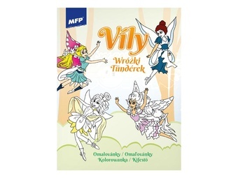 Omalovánky MFP A4 Víly 8 210x276mm/32