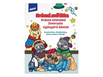 Omalovánky MFP A4 Krásná zvířátka 2 210x276mm/32