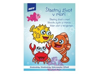 Omalovánky MFP A4 Šťastný život v moři  210x276mm/16
