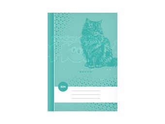 Sešit 524 BASE MFP Zelená Kočka