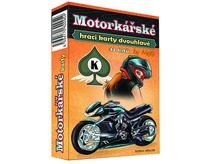 Karty Mariáš Dvouhlavý 09 Motorkářské