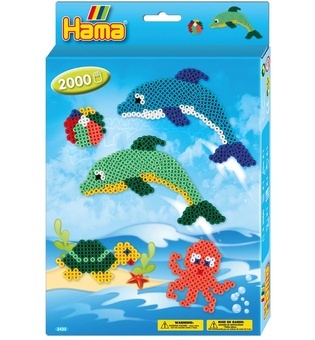 Hama® Dárkový box MIDI Delfíni 2000ks