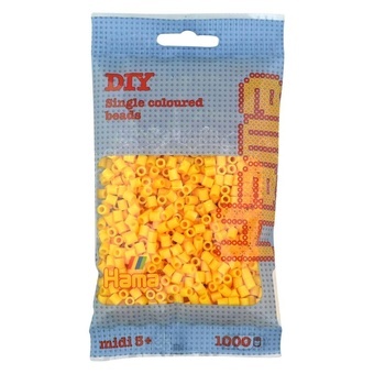 Hama® Zažehlovací korálky MIDI žluté 1000ks H207-03