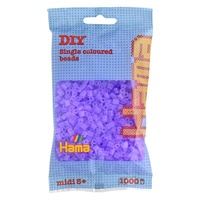 Hama® Zažehlovací korálky MIDI průhledné fialové 1000ks H207-74
