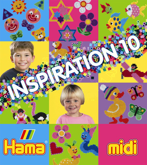 Hama Zažehlovací korálky Inspirativní knížka MIDI 10