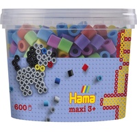 Hama® Zažehlovací korálky MAXI mix pastelových barev 600ks H8571
