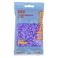 Hama® Zažehlovací korálky MIDI pastelové fialové 1000ks H207-45