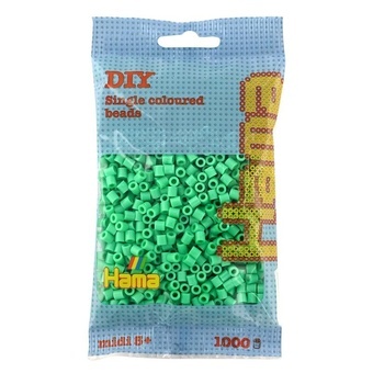 Hama® Zažehlovací korálky MIDI světle zelené 1000ks H207-11