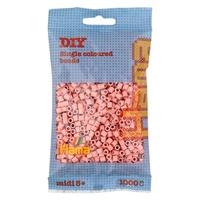 Hama® Zažehlovací korálky MIDI starorůžové 1000ks H207-26