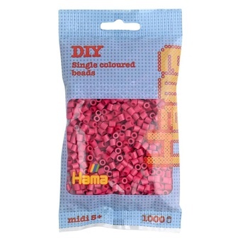 Hama® Zažehlovací korálky MIDI vínové 1000ks H207-29