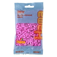 Hama® Zažehlovací korálky MIDI pastelové růžové 1000ks H207-48