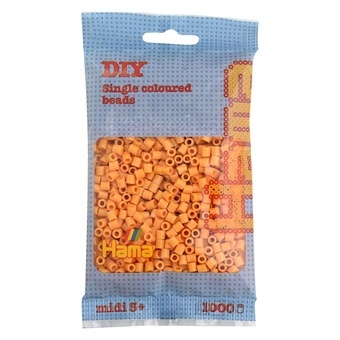 Hama® Zažehlovací korálky MIDI medově hnědé 1000ks H207-60