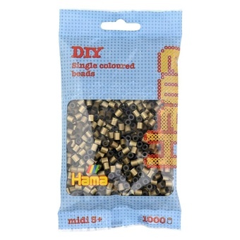 Hama® Zažehlovací korálky MIDI bronzové 1000ks H207-63