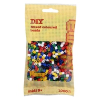 Hama® Zažehlovací korálky MIDI mix barev 1000ks H207-66