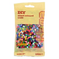 Hama® Zažehlovací korálky MIDI mix 48 barev 1000ks H207-68