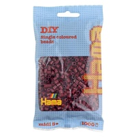 Hama® Zažehlovací korálky MIDI tmavě hnědé 1000ks H207-30