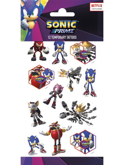 Dětské Tetování Sonic