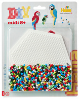 Hama® Korálkový set MIDI Papoušci 1100ks