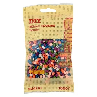 Hama® Zažehlovací korálky MIDI mix 6 barev 1000ks H207-58