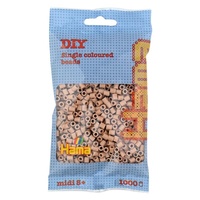Hama® Zažehlovací korálky MIDI světle hnědé 1000ks H207-75