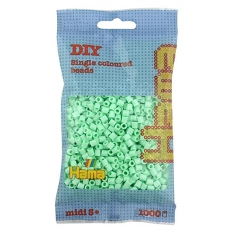 Hama® Zažehlovací korálky MIDI světle zelené 1000ks H207-98