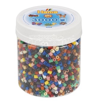 Hama® Korálky MIDI v tubě Mix 3000ks