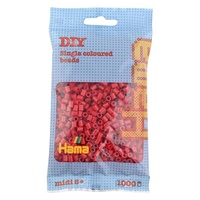 Hama® Zažehlovací korálky MIDI tmavě červené 1000ks H207-22