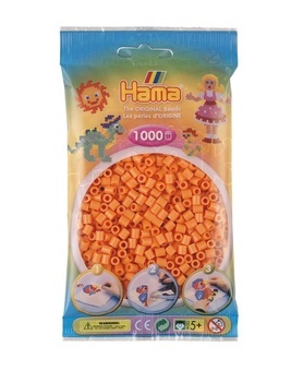 Hama® Zažehlovací korálky MIDI světle oranžové 1000ks H207-79