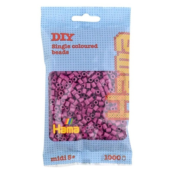 Hama® Zažehlovací korálky MIDI bordó 1000ks H207-82