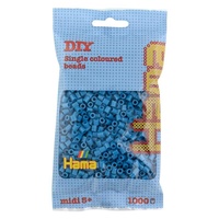 Hama® Zažehlovací korálky MIDI tmavě tyrkysové 1000ks H207-83