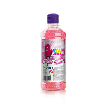 Megaslizoun PVA lepidlo RŮŽOVÉ TŘPYTKY 500ml