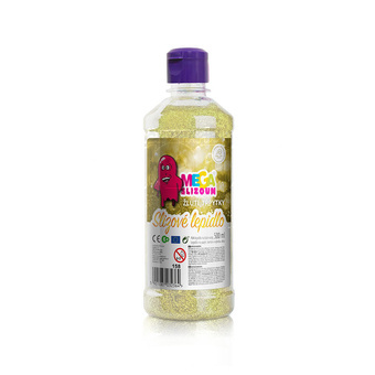 Megaslizoun PVA lepidlo ŽLUTÉ TŘPYTKY 500ml
