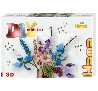 Korálky MIDI HAMA ART Kytice 6000ks H3621